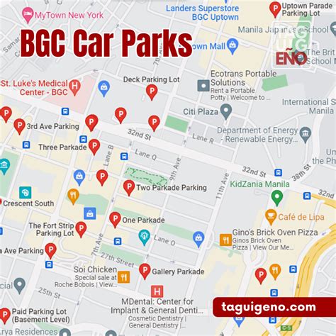 landmark bgc parking rates|Where to Park in BGC: A Guide to Bonifacio Global City Parking L.